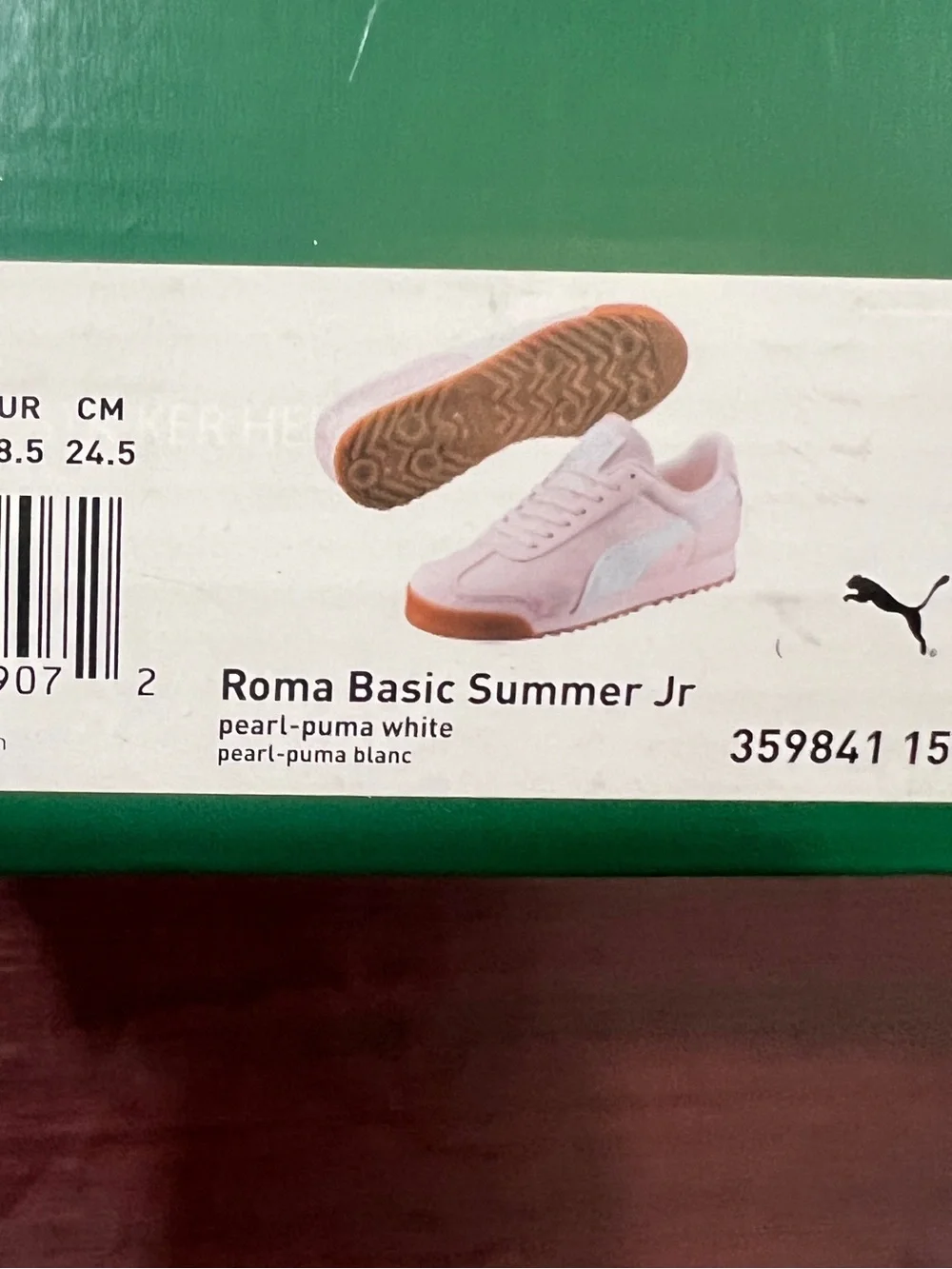 Puma Roma, Basic Summer, 359851 15, Pink & White
